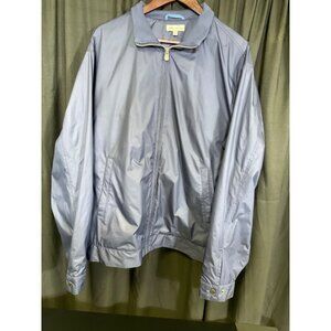 Peter Millar Mens Blue Full-Zip up collard jacket size XL SKU 8572